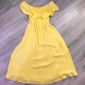 Yellow dress